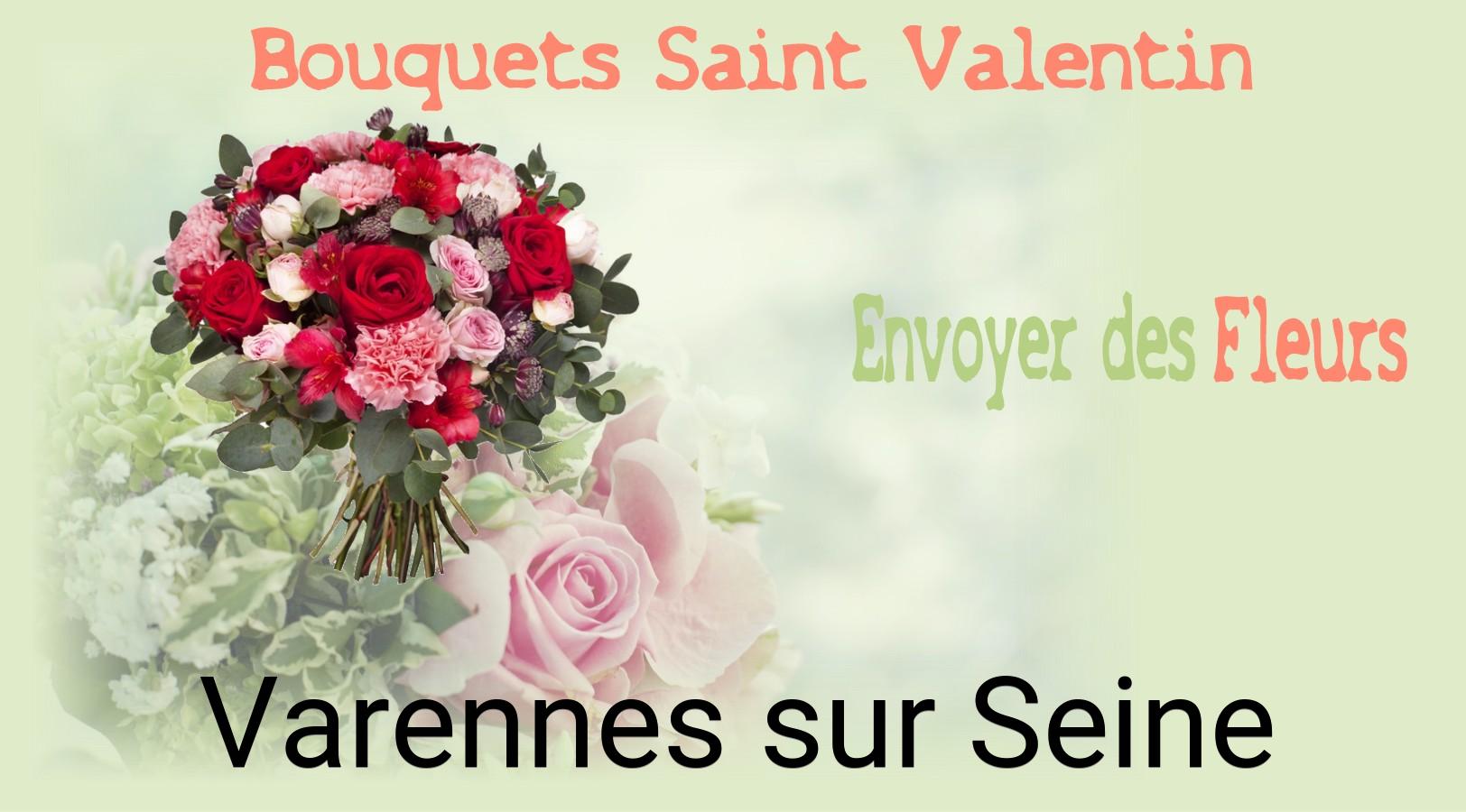 Roses de Saint-Valentin livrées à Varennes-sur-Seine